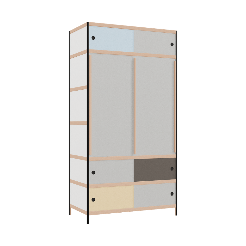 Kleerkast (230x120x62 cm)