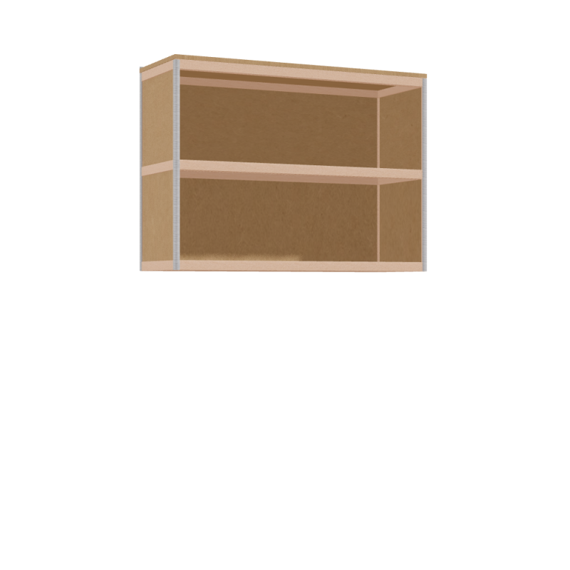 Zwevende kast (87.8x120x42 cm)