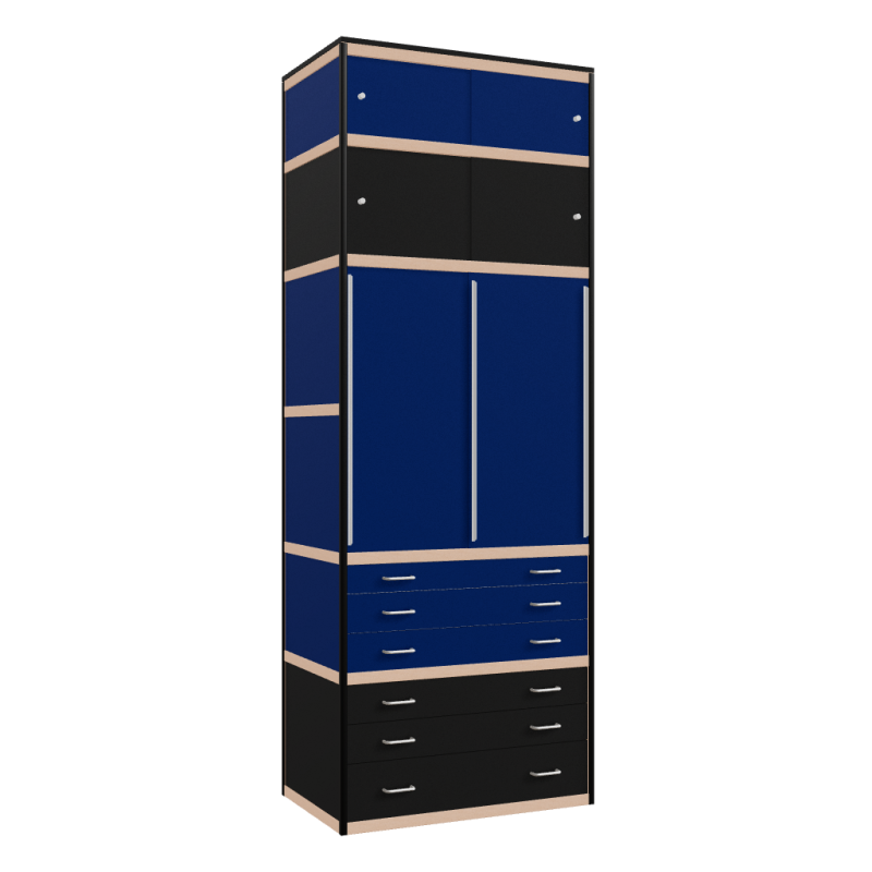 Wardrobe (271.8x100x62 cm)