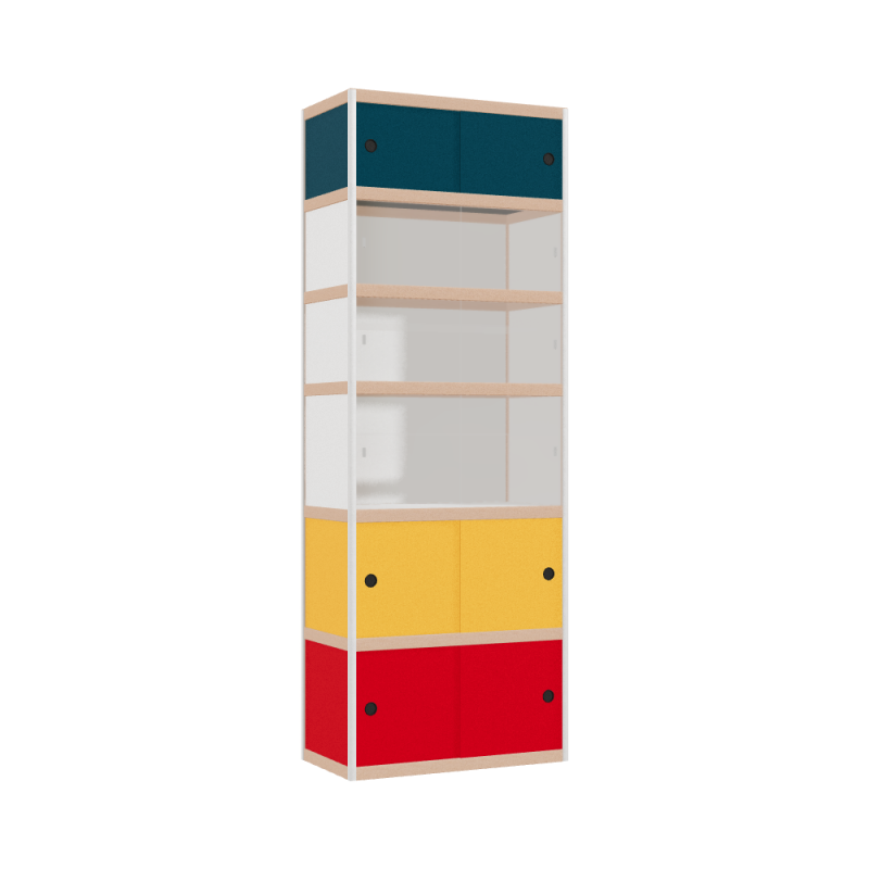 Display cabinet (220x80x42 cm)