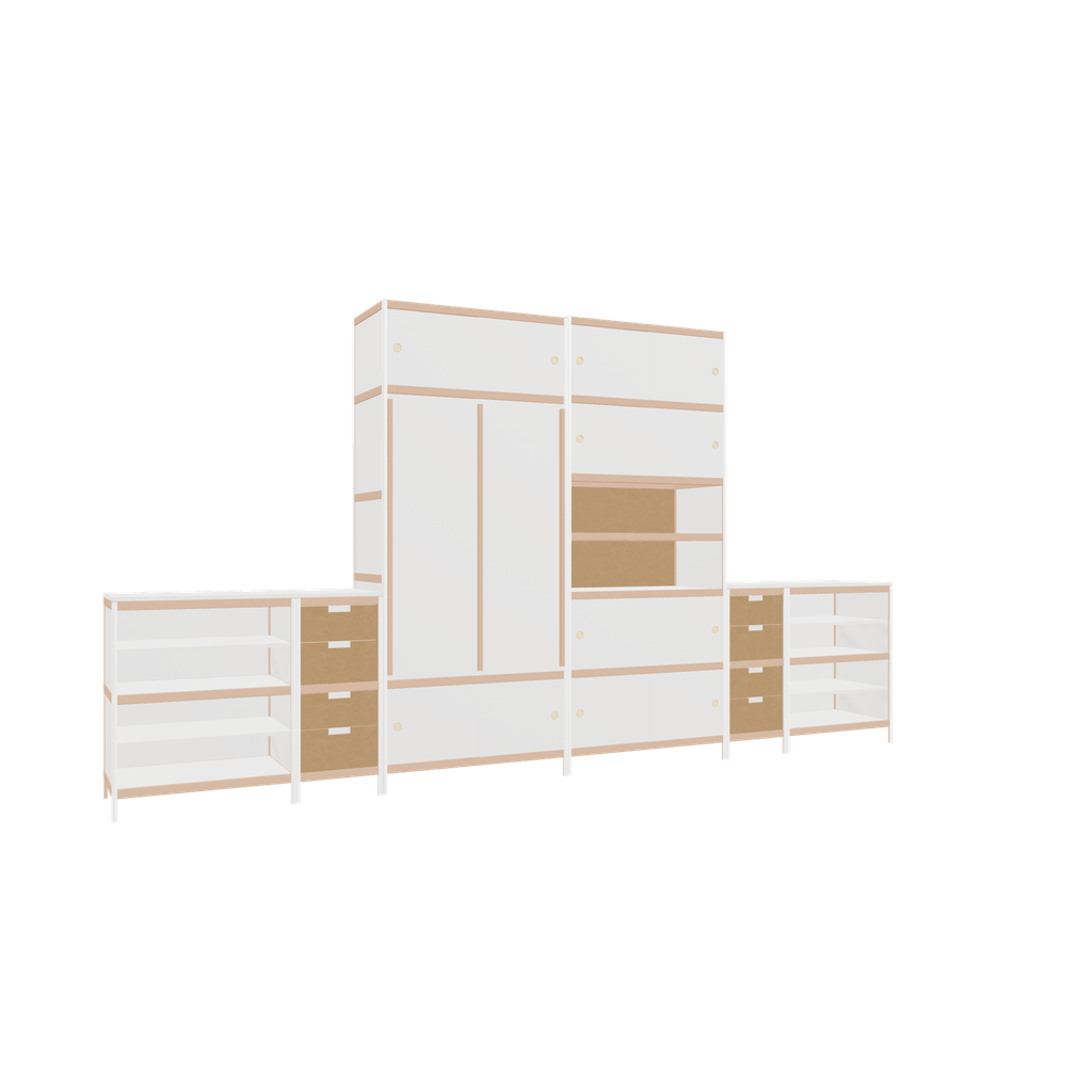 Furniture (240x444x52 cm)