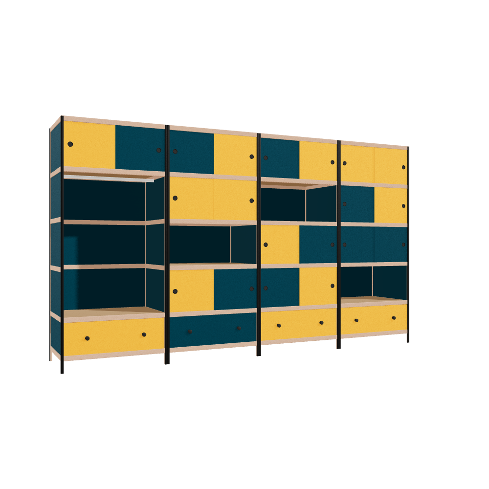 Furniture (209x360x62 cm)