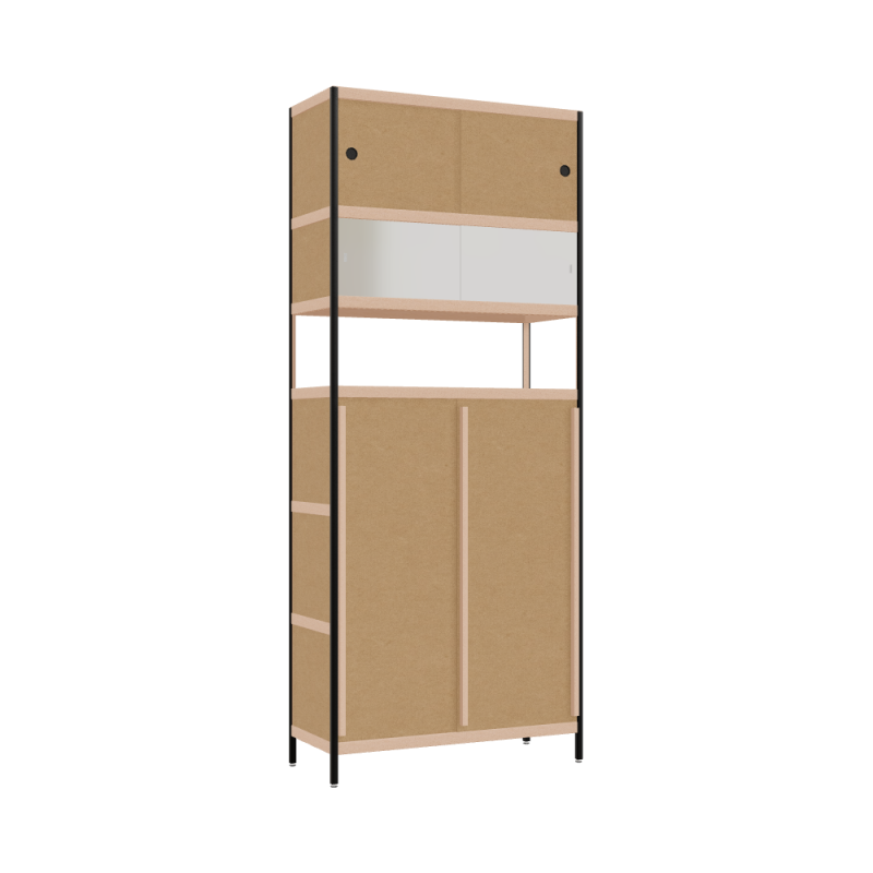 Kleerkast (241x100x42 cm)