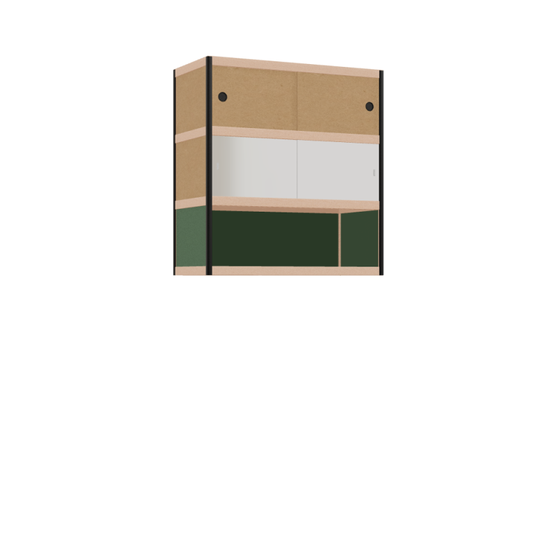 Meuble suspendu (97x90x42 cm)