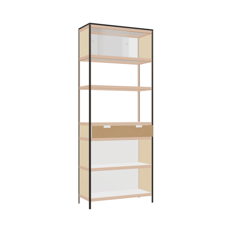 Armoire (251.8x100x42 cm)