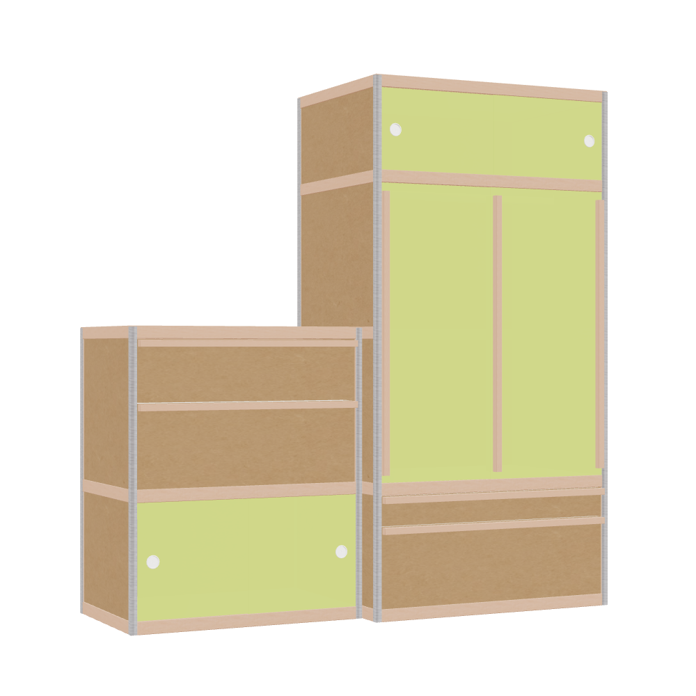 Furniture (178x170x62 cm)