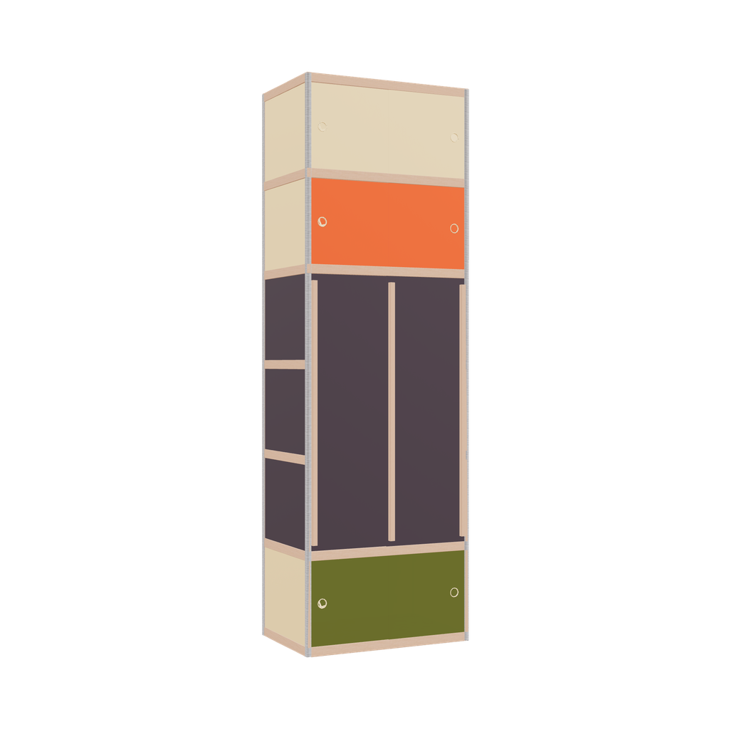 Wardrobe (250x80x52 cm)