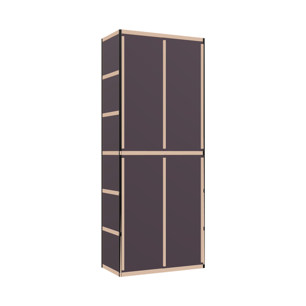 Kleerkast (250x100x52 cm)