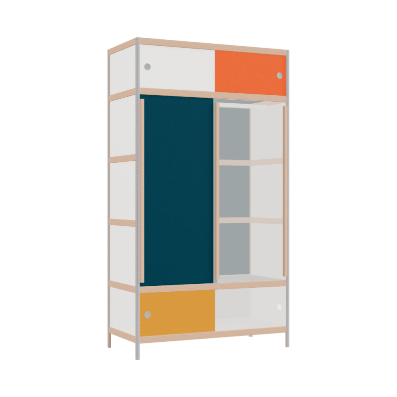 Kleerkast (199x110x52 cm)