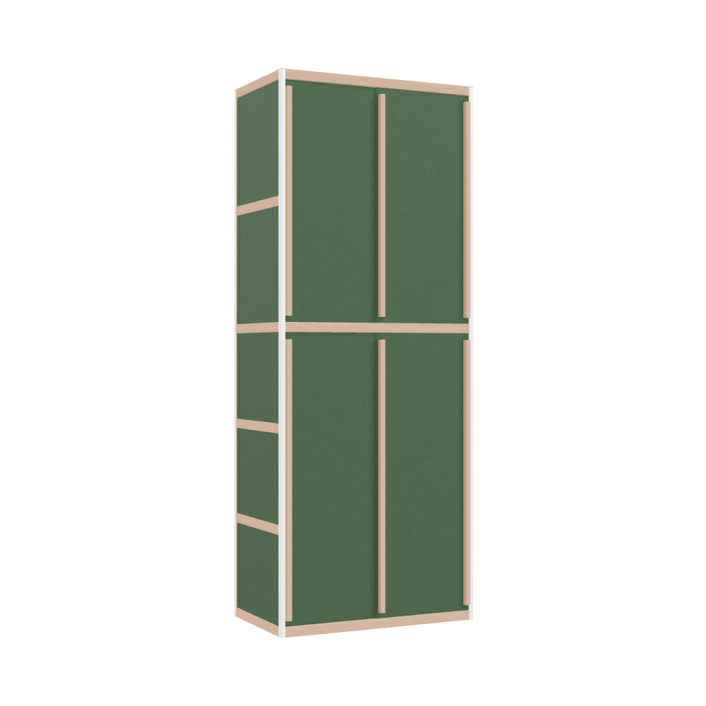 Kleerkast (229x90x52 cm)