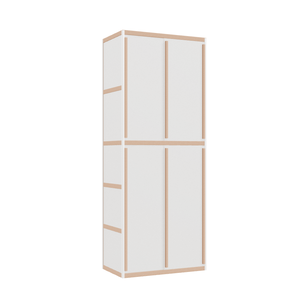 Kleerkast (229x90x52 cm)