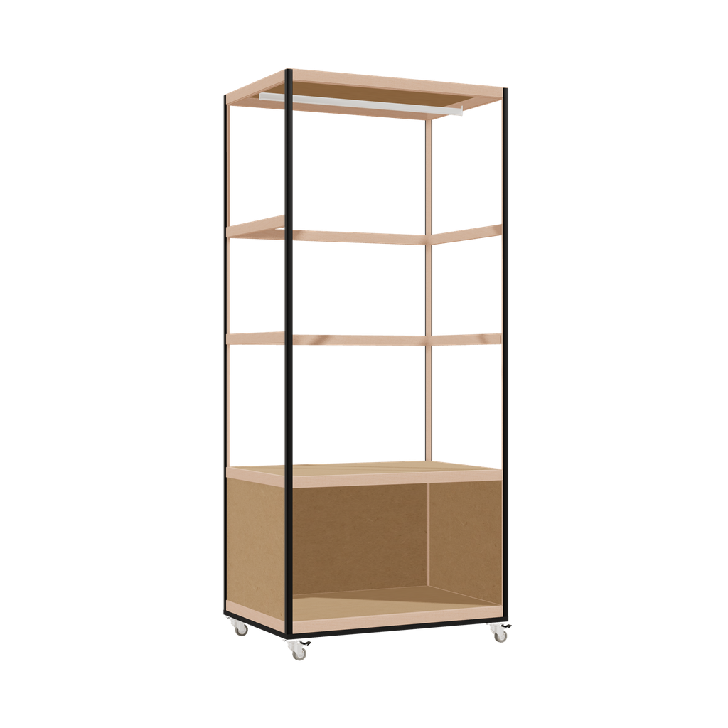 Wardrobe (207x90x62 cm)