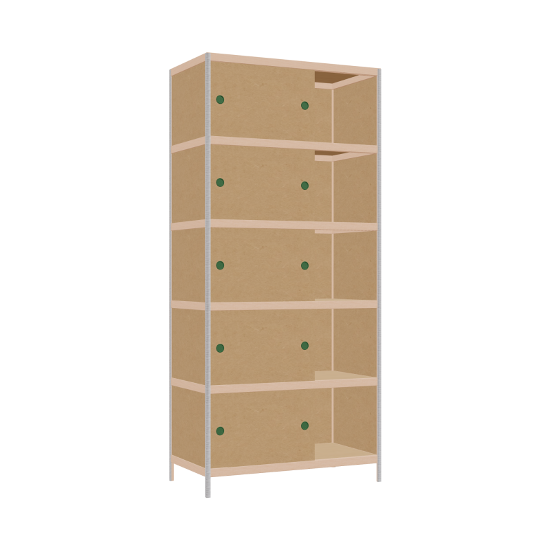 Kast (219x100x52 cm)