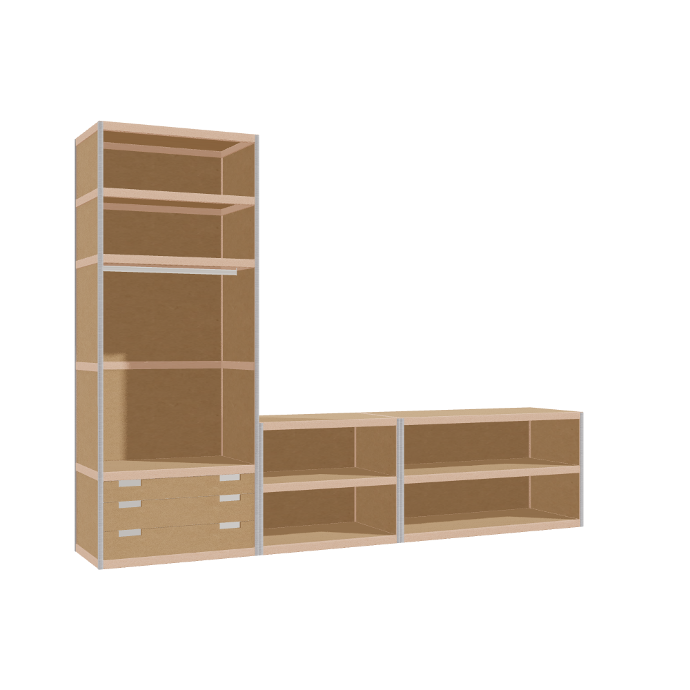 Furniture (209x280x52 cm)