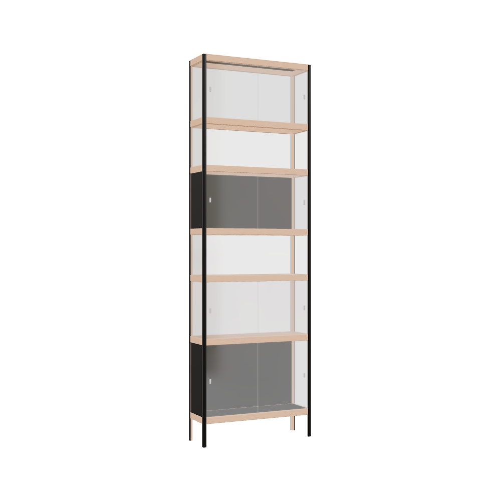 Display cabinet (255x80x25 cm)