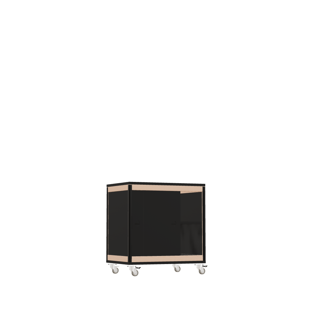 Laag meubel (65.8x62x42 cm)