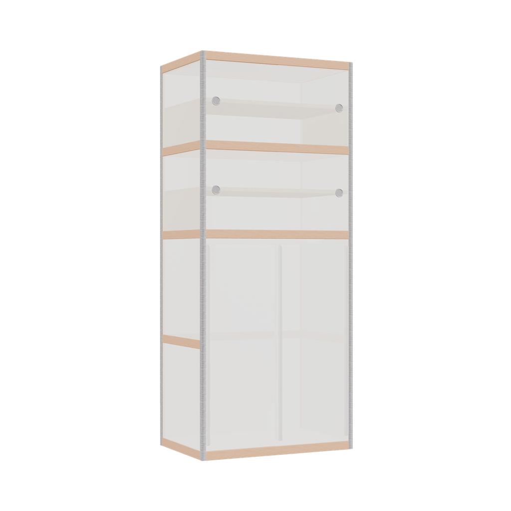 Wardrobe (188x80x52 cm)