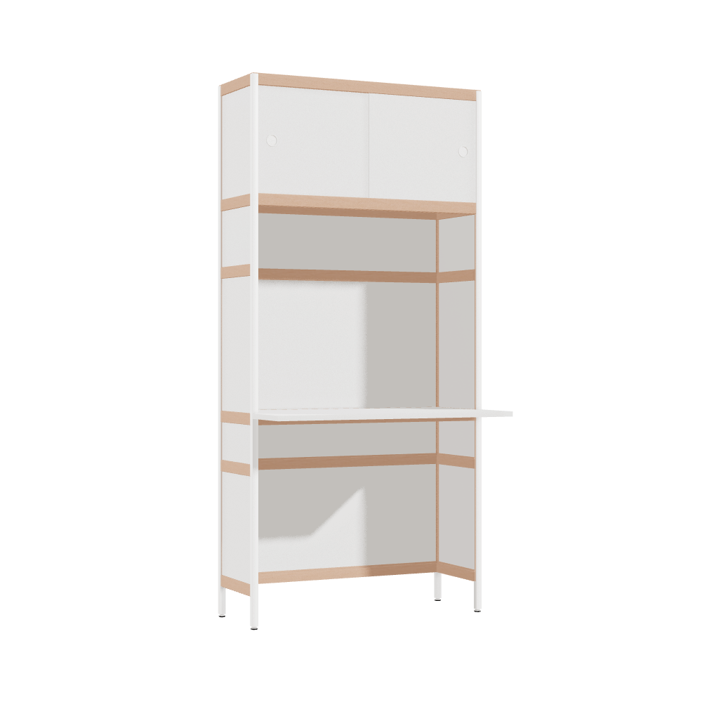 Cantilevered desk (189.5x90x53.6 cm)