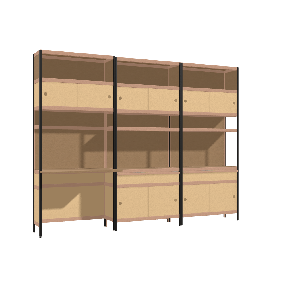 Meubels (207.5x270x53.6 cm)