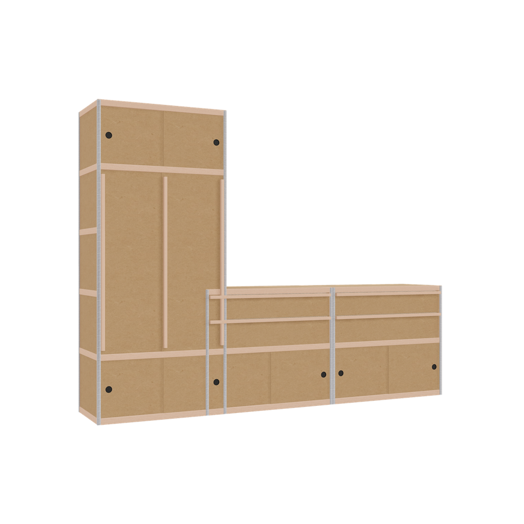 Furniture (209x290x52 cm)