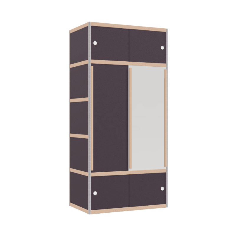 Kleerkast (209x100x62 cm)