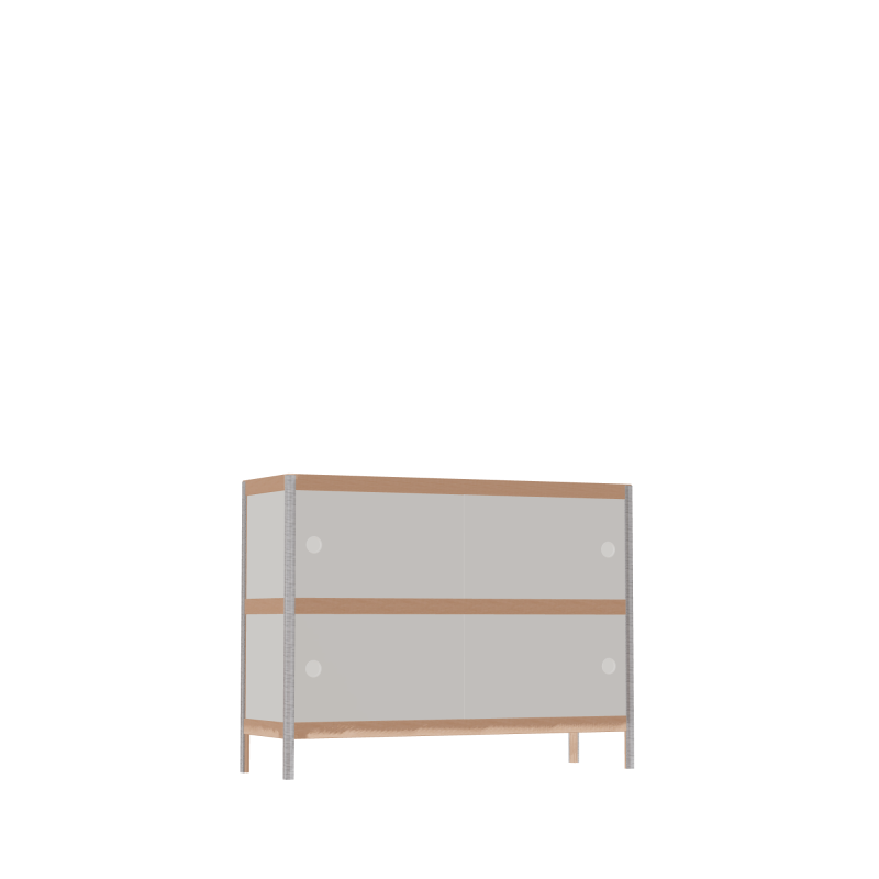 Schrank (76x100x32 cm)