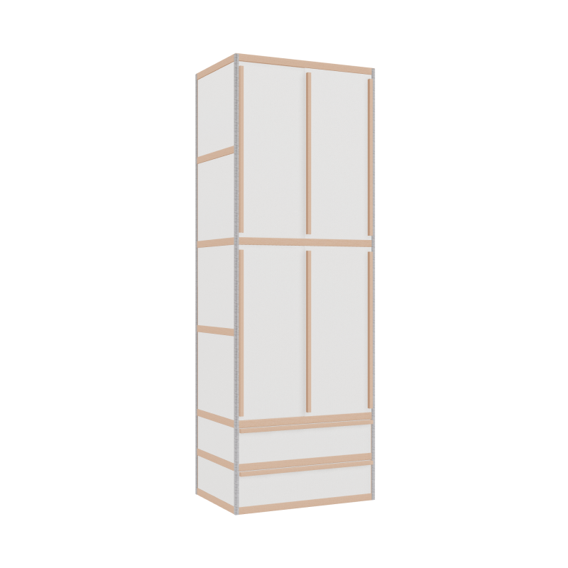 Penderie (256x90x62 cm)