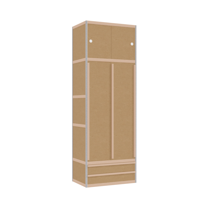 Wardrobe (229x80x52 cm)