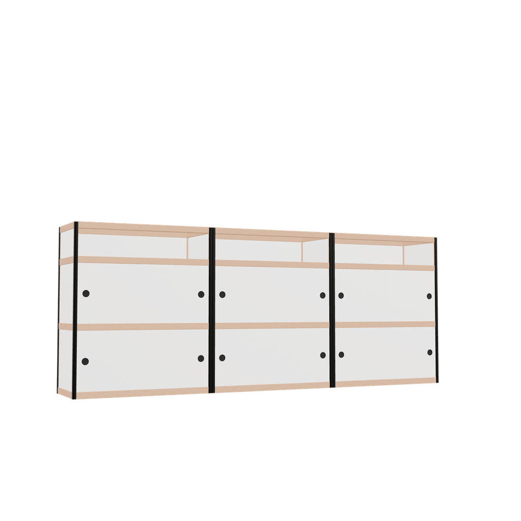 Meubels (107x270x42 cm)