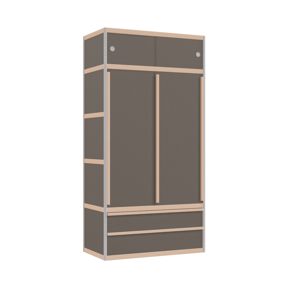 Wardrobe (199x100x52 cm)