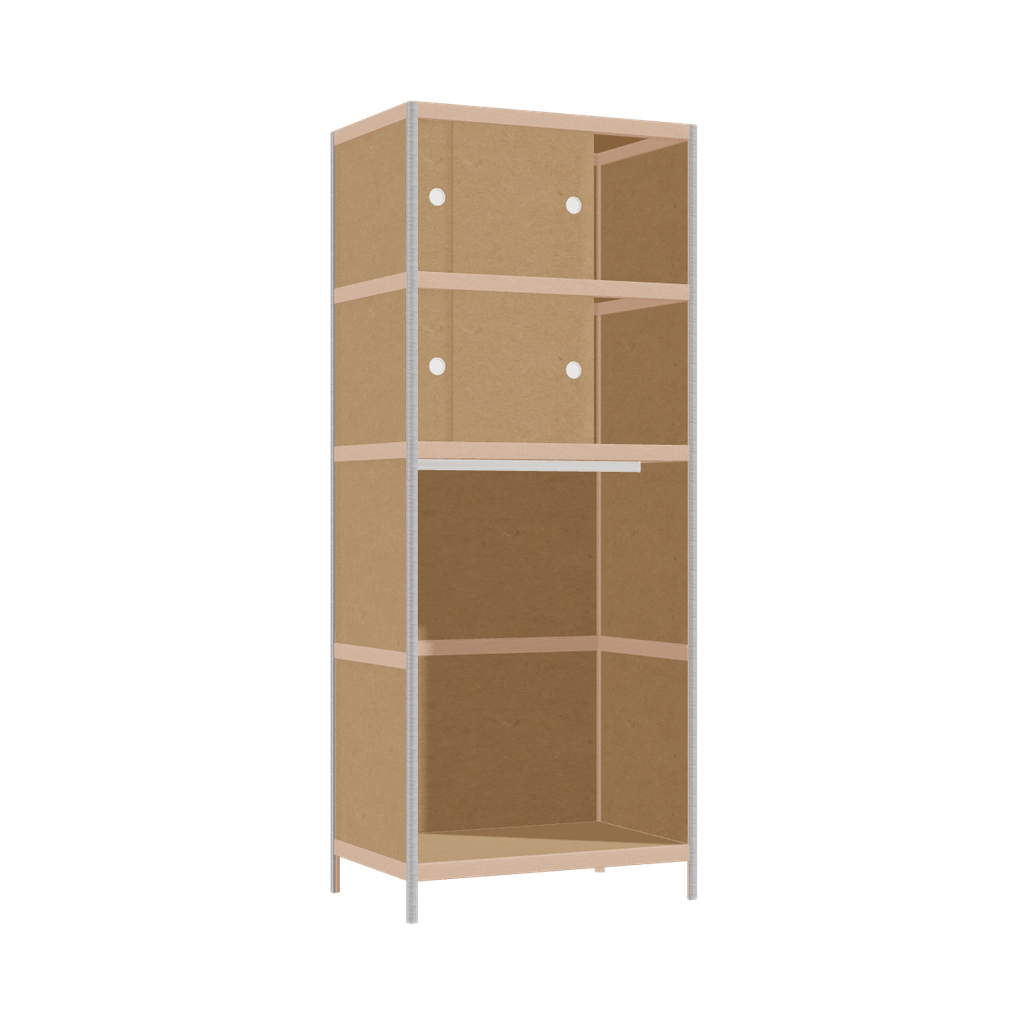 Wardrobe (198x80x52 cm)