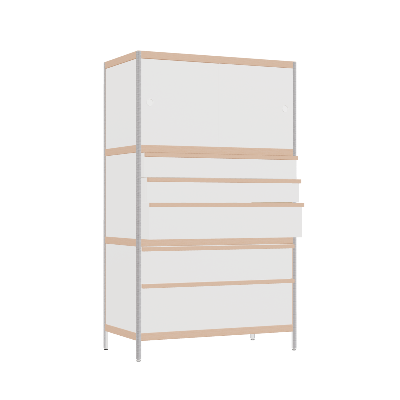 Armoire (168x100x52 cm)