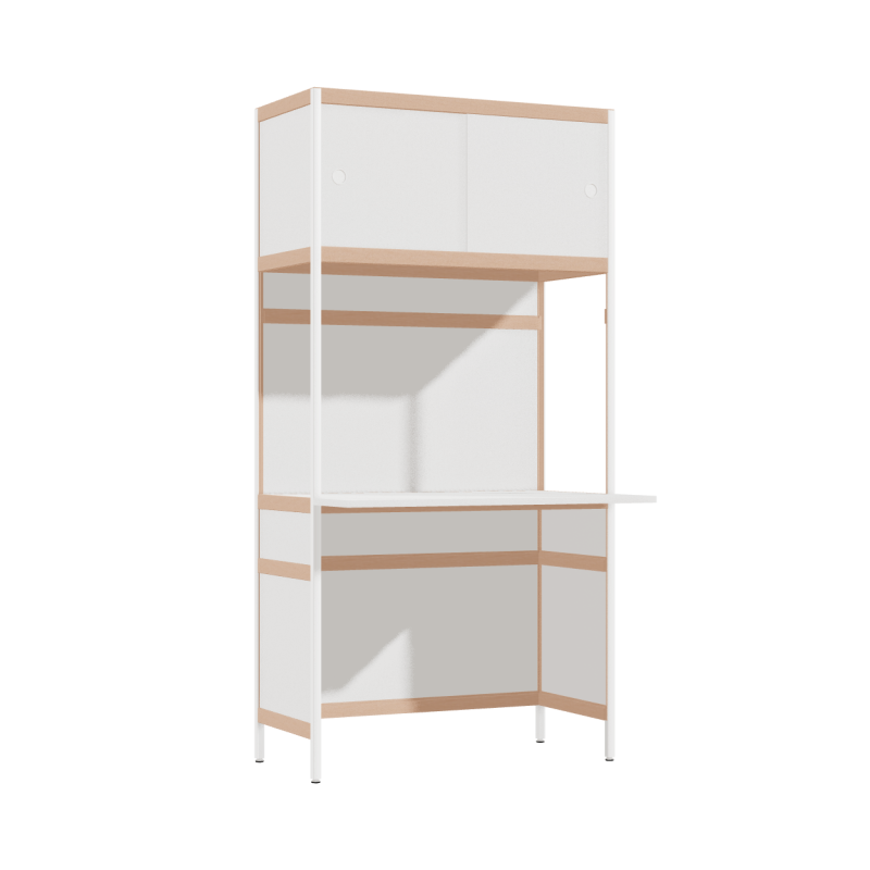 Cantilevered desk (179.5x90x63.6 cm)