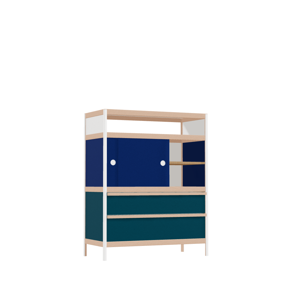 Kast (113.5x90x42 cm)