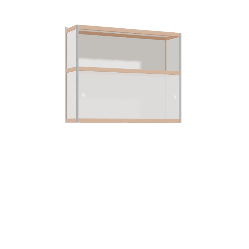 Zwevende kast (96x120x32 cm)