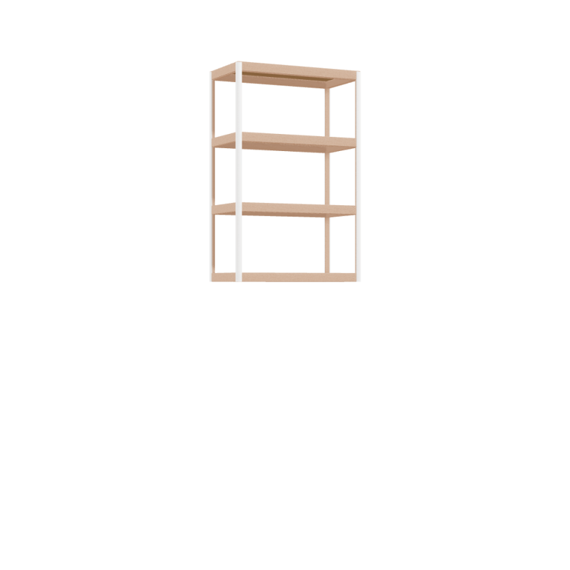 Zwevende kast (97x62x32 cm)