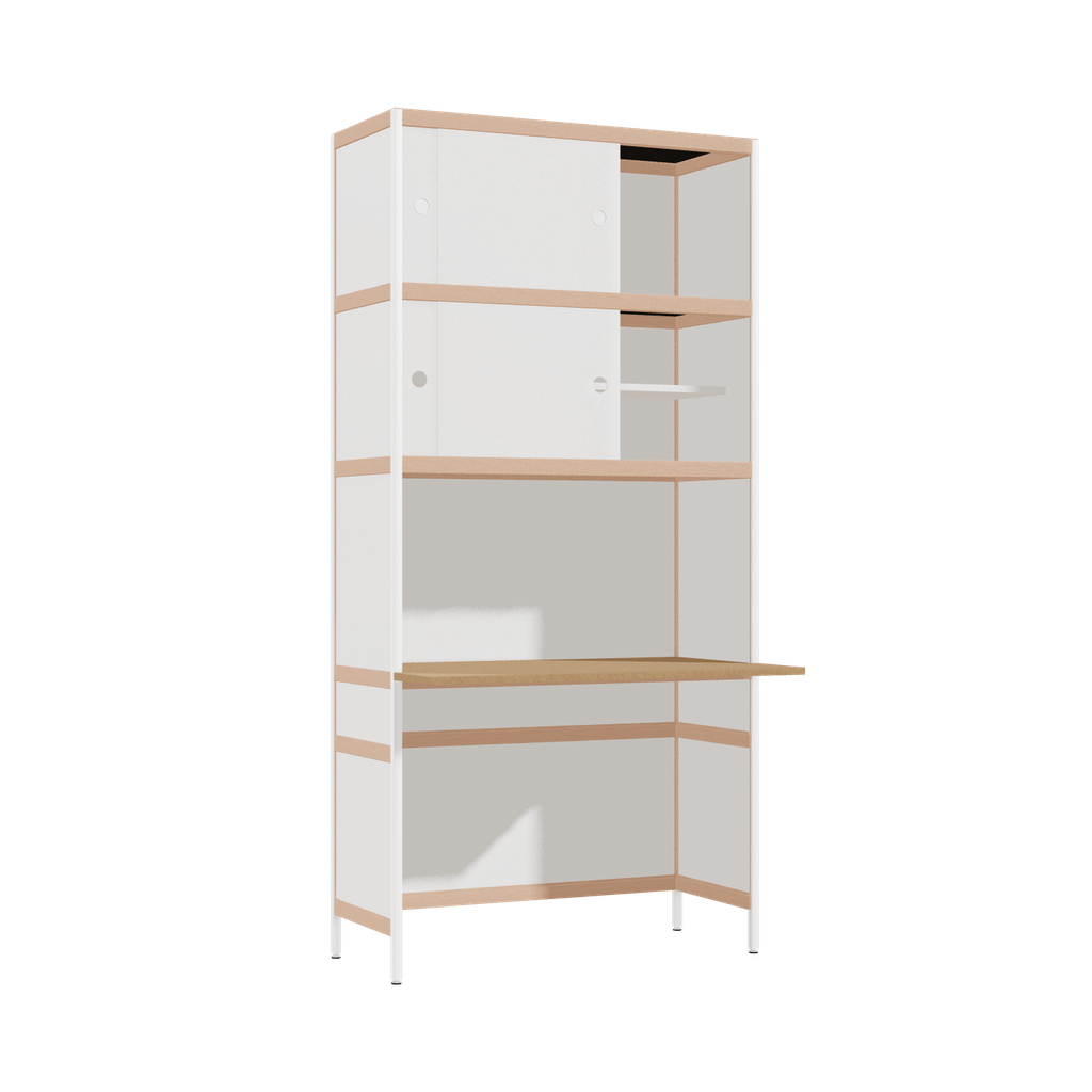 Overhangend bureau (206.5x100x63.6 cm)