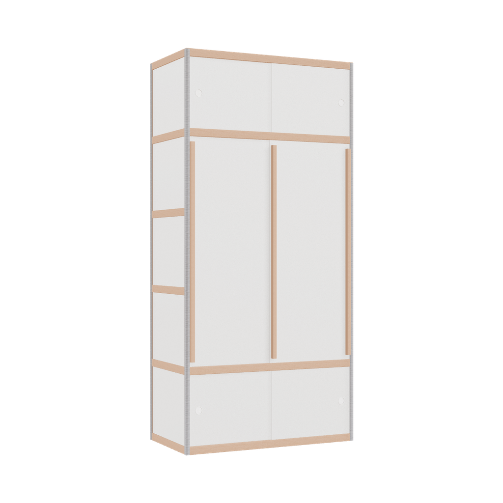 Penderie (209x100x52 cm)