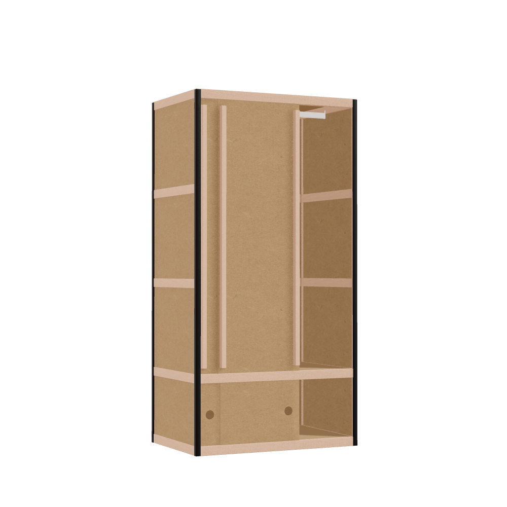 Wardrobe (158x80x52 cm)