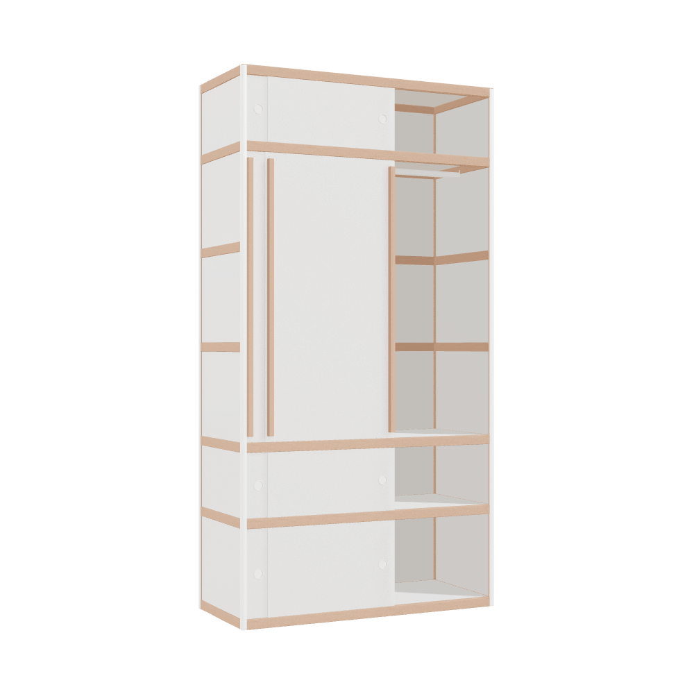 Wardrobe (230x120x52 cm)