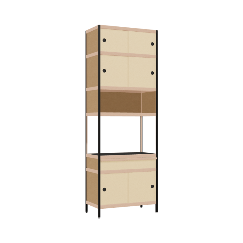 Armoire (227.5x80x42 cm)