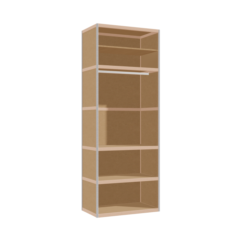 Wardrobe (239x90x52 cm)