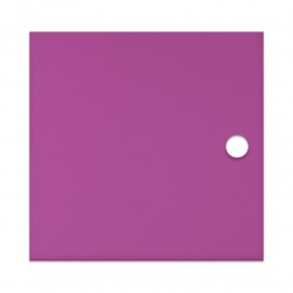 Cyclamen translucent acrylic door