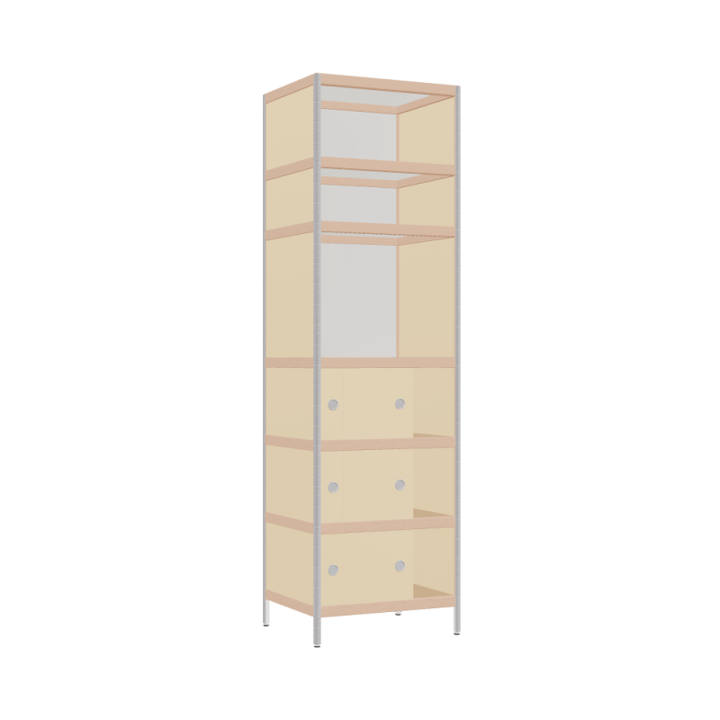 Armoire (214x62x52 cm)