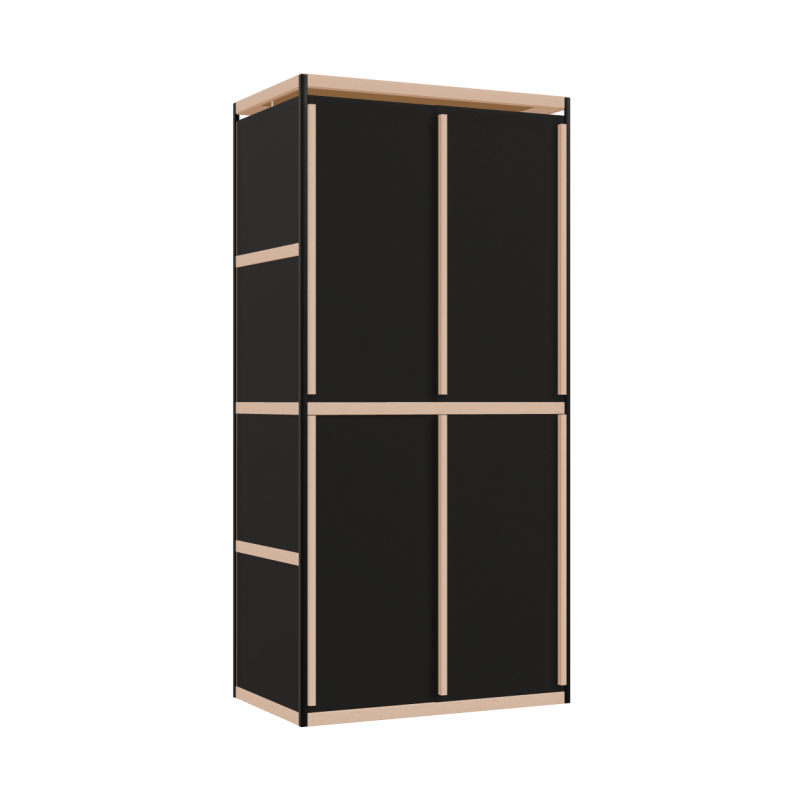 Wardrobe (208x100x62 cm)