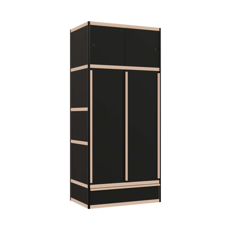 Penderie (222x100x62 cm)