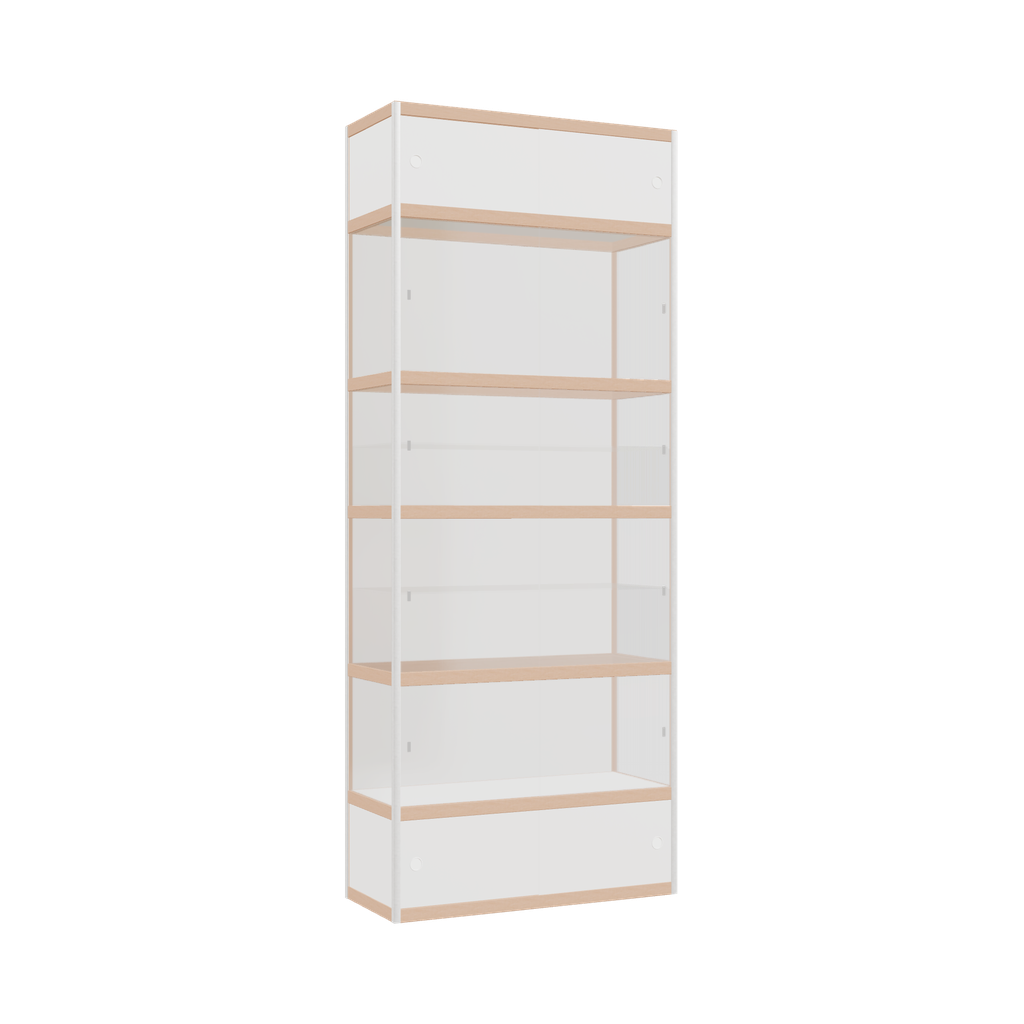 Display cabinet (250x100x42 cm)