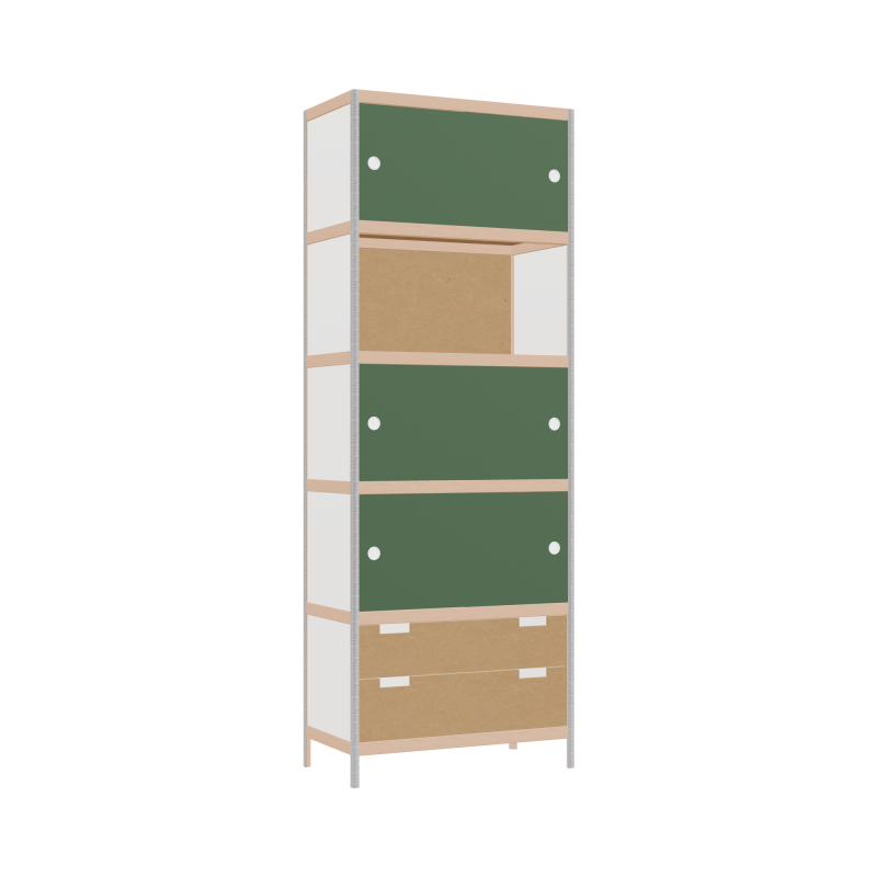 Armoire (219x80x42 cm)