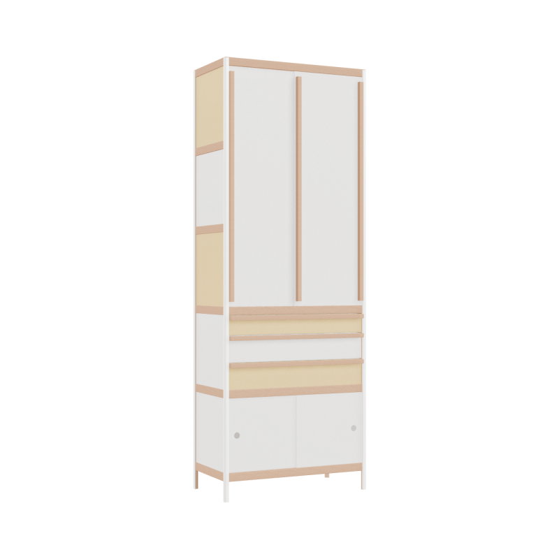 Wardrobe (219x80x42 cm)