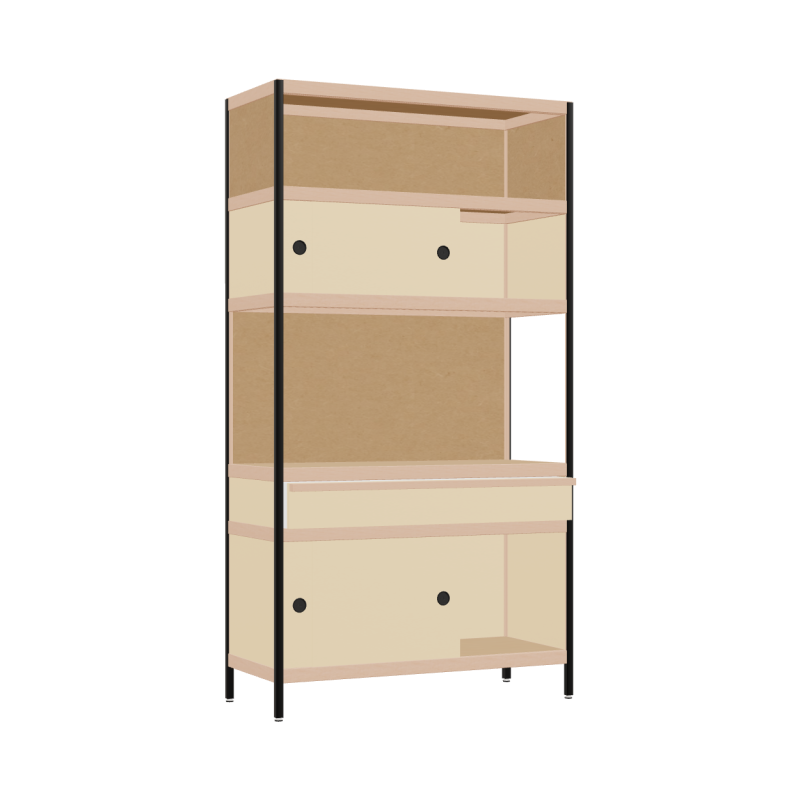 Kast (186.5x100x42 cm)